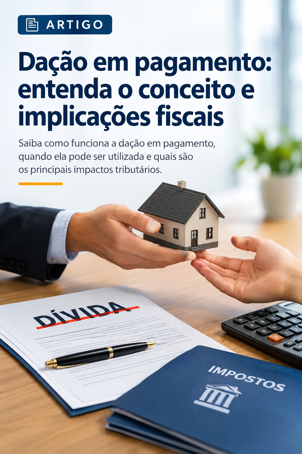 Dação Em Pagamento Conceito E Impactos Fiscais - Contabilidade em Pirituba | Contábil Pirituba